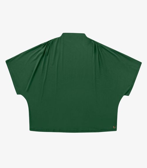 Blusa Feminina Manga Curta Secret Glam Verde