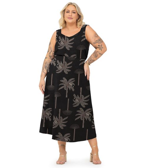 Saia Midi Preto