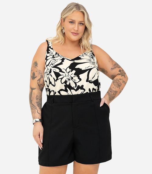 Blusa Feminina De Alça Secret Glam Preto