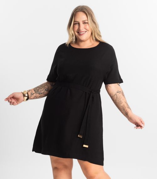 Vestido Curto Secret Glam Preto