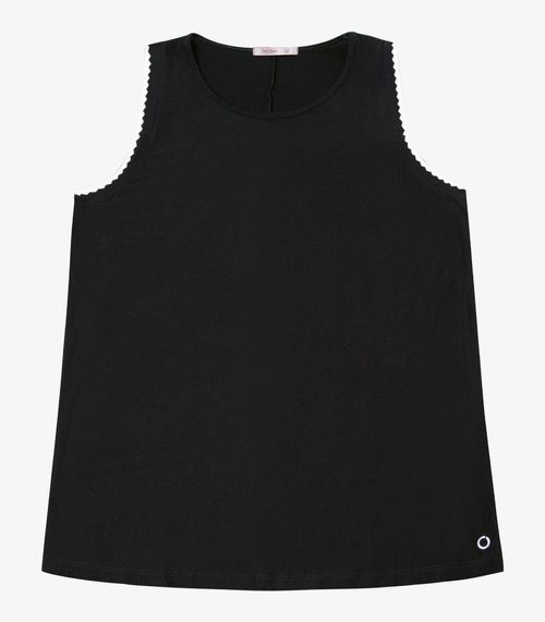 Regata Feminina Secret Glam Preto